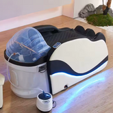 Multifunction Salon Reclining Shampoo Water Therapy Electric Massage Head Spa Bed
