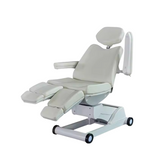 Vivinova ® Supply Electric Pedicure Podiatry Chair with LED Footlight 3 Motors Cosmetic Spa Deluxe Incline Massage Table and Bed