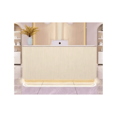 salon reception desk front desk Modern commercial furniture checkout counter QT01