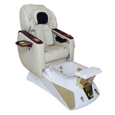 Greenlife® Luxury Electric Pedicure Chair with Massage & Auto Fill Crystal Basin