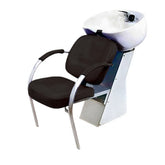 Modern Salon Shampoo Unit Sink Chair with Ceramic Basin