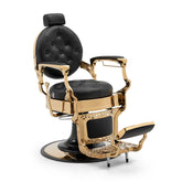 H.Master ® Hair salon Retro large barber chair with Rich Yellow Gold Color or Other Rich Color