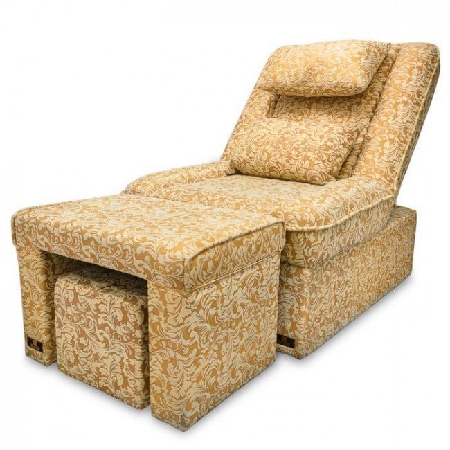 Foot Massage & Reflexology Reclining Sofa Set (Yellow Floral) - MSY42 - GreenLife-Massage Reflexology