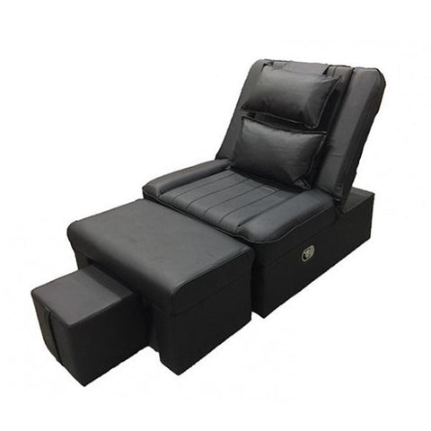 Foot Massage & Reflexology Reclining Sofa Set (Black) - MSB51