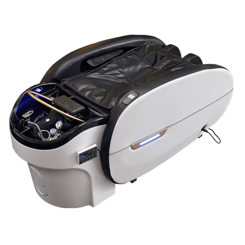 Salon equipment hair washing thai shampoo chair electric Massage head spa bed A012