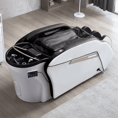 Salon equipment hair washing thai shampoo chair electric Massage head spa bed A012