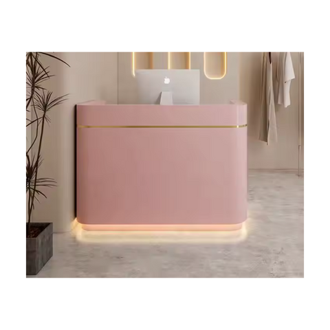 Modern Beauty Salon Reception Desk Salon commercial Furniture Checkout Counter QT03