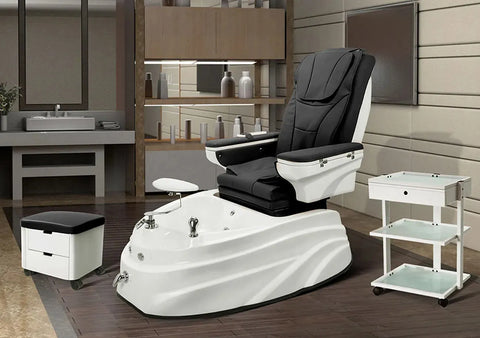 Silverfox 7-Motors Electric Foot Spa Pedicure Chair 4123B