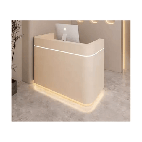 Modern Beauty Salon Reception Desk Salon commercial Furniture Checkout Counter QT03