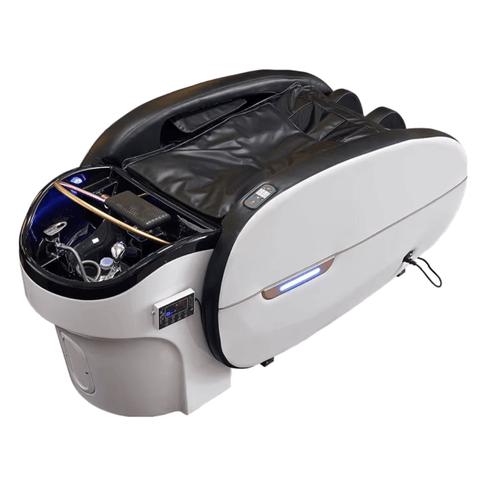 Modern hair washing salon equipment head spa electric massage shampoo bed A02