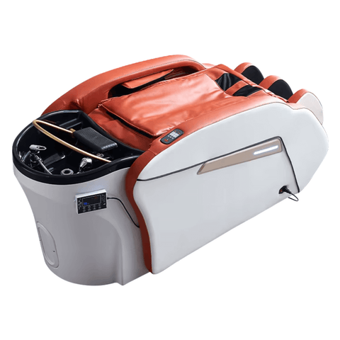 Salon equipment hair washing thai shampoo chair electric Massage head spa bed A012