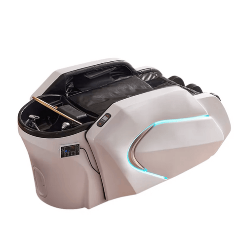 Salon equipment hair washing thai shampoo chair electric Massage head spa bed A012
