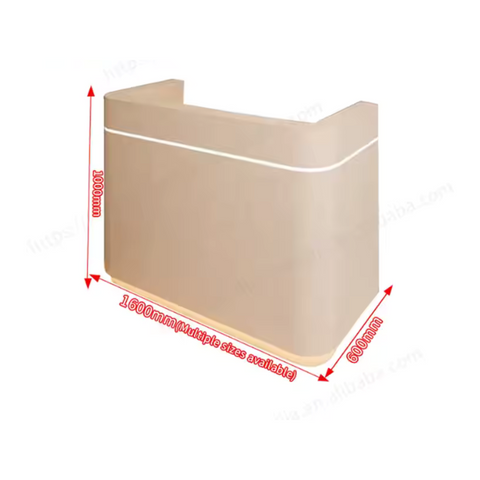 Modern Beauty Salon Reception Desk Salon commercial Furniture Checkout Counter QT03