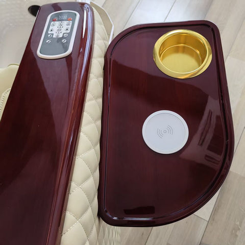 Greenlife® Luxury Electric Pedicure Chair with Massage & Auto Fill Crystal Basin