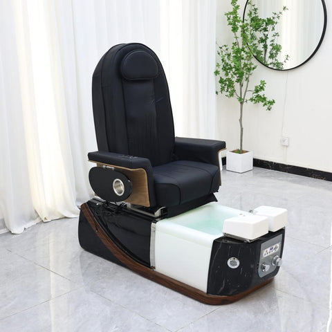 SalonLand Reclining Backrest Human Touch Massage Spa Pedicure Chair PC-82