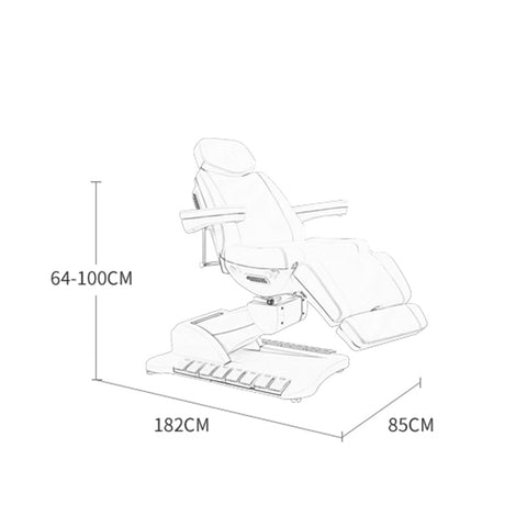 4 Motors Electric Massage Bed with CE&UL Certification - Greenlife - Electric Massage Bed