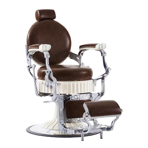 H. Master® Vintage Barber Chair Reclining Chair with Backrest 8788