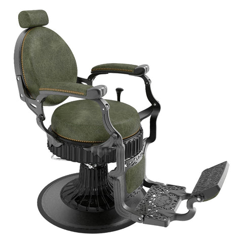 H. Master® Vintage Barber Chair Reclining Chair with Backrest 8788