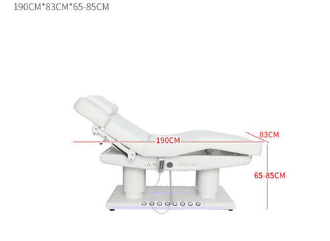 Cloud2 Constant temperature heating lifting massage therapy eyelash spa bed with Built-in foot control button