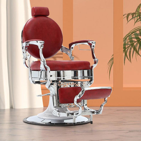 H.Master® Hair salon Retro large barber chair with Rich Yellow Gold Color or Other Rich Color