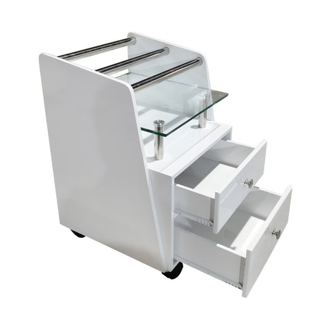 Multifunctional 4-Layers Beauty Salon Trolley with Drawers for Pedicure  GL6020