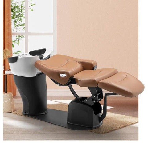 Head SPA Electric semi-reclining shampoo bed wp060