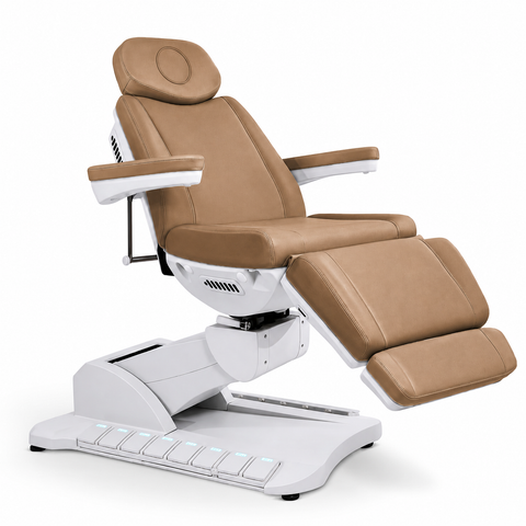Vivanova ±120° rotation 4 Motors Electric Aesthetic Bed with built-in foot pedal