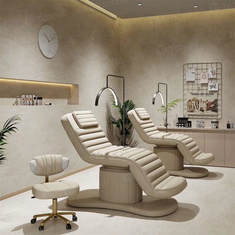 YOOCELL ® 3-Motors Beauty SPA Bed for Eyelash Facial TR1206