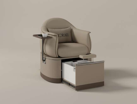 YOOCELL Glorall Pedicure Chair with Built-in Footbath TR1001A