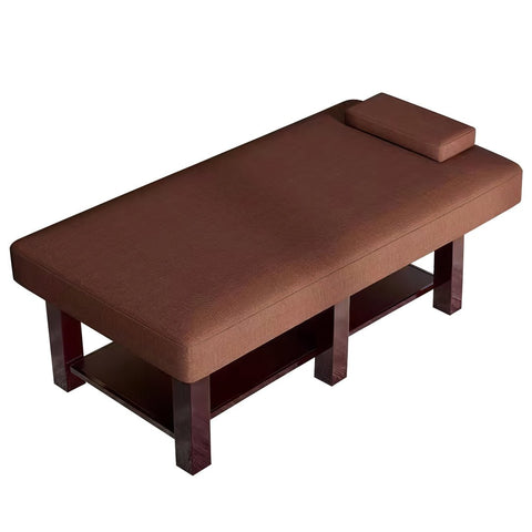 Extra Wide Wooden Stationary Massage SPA Table - GreenLife-Stationary Massage Table