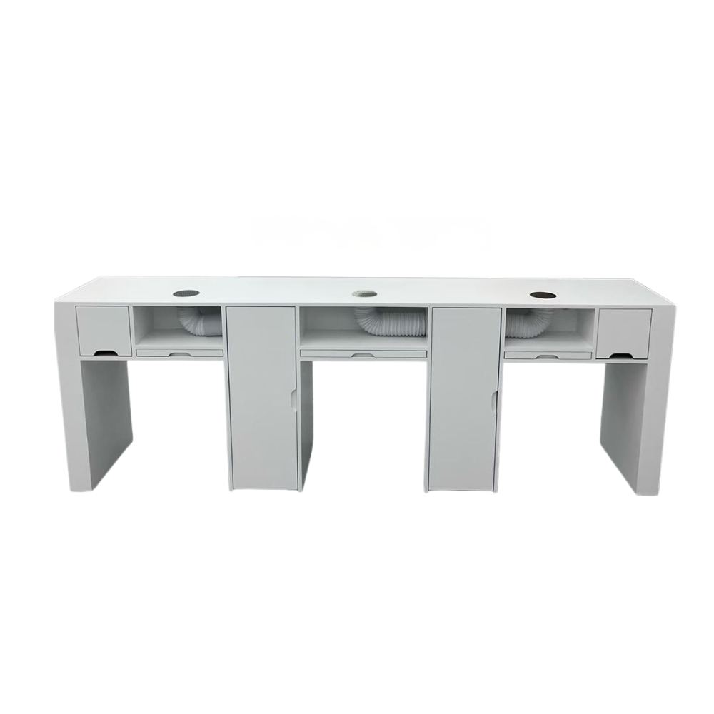 Nail Salon Dedicated Table Multi-seater Multifunctional Manicure Table - Greenlife - Multi-seater Nail Table