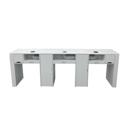 Nail Salon Dedicated Table Multi-seater Multifunctional Manicure Table - Greenlife - Multi-seater Nail Table
