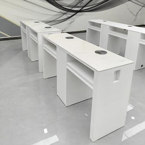 Nail Salon Dedicated Table Multi-seater Multifunctional Manicure Table - Greenlife - Multi-seater Nail Table