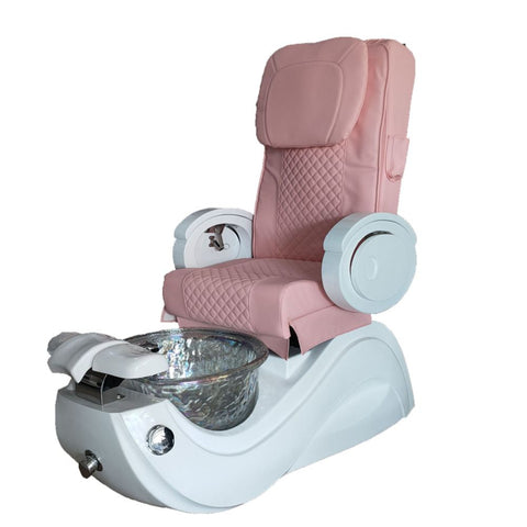 SalonLand Electric Massage Pedicure Manicure Chair With Ceramic Basin