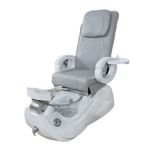 SalonLand Electric Massage Pedicure Manicure Chair With Ceramic Basin