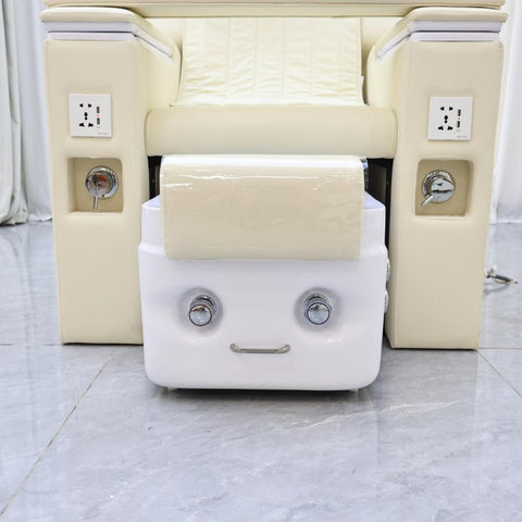 SalonLand Electric Pedicure Chair Ceramic Basin without Massage Pedicure Sofa PC-86
