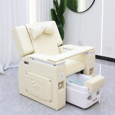 SalonLand Electric Pedicure Chair Ceramic Basin without Massage Pedicure Sofa PC-86