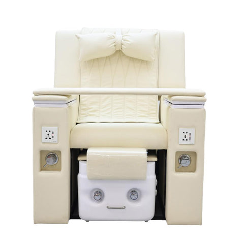 SalonLand Electric Pedicure Chair Ceramic Basin without Massage Pedicure Sofa PC-86