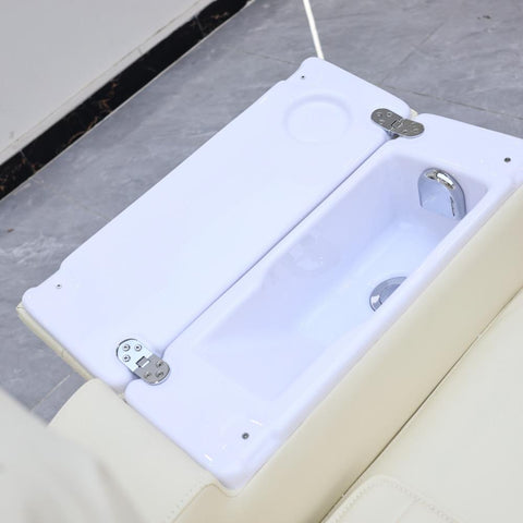 SalonLand Electric Pedicure Chair Ceramic Basin without Massage Pedicure Sofa PC-86