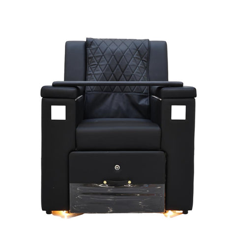 Electric Massage Reclining Foot Nail Pedicure Chair (No Pluming) With Large Armrest and Portable Basin PC-94 No plumbing