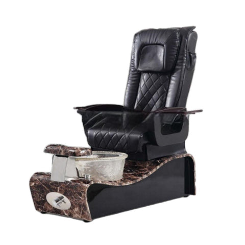 Greenlife® Electric Reclining Pedicure Chair C901 with Massage and Crystal Foot Basin - Greenlife - Pedicure Chair