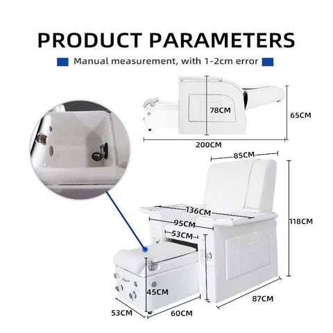 Greenlife® Luxury Electric Massage Pedicure Chair E803 - Greenlife - Pedicure Chair