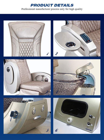 Greenlife® Luxury Spa Pedicure Chair S813