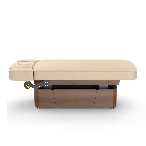 Greenlife Lynn-Heaven Electric Spa Table Lift Massage Bed with Adjustable Armrest