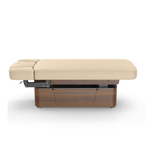 Greenlife Lynn-Heaven Electric Spa Table Lift Massage Bed with Adjustable Armrest