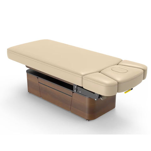 Greenlife Lynn-Heaven Electric Spa Table Lift Massage Bed with Adjustable Armrest