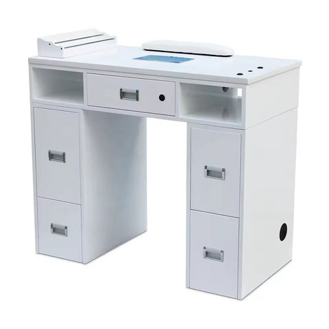 Greenlife® MDF Multi-Seats Nail Table N096 with Air Fan & UV Hole