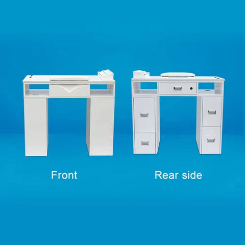 Greenlife® MDF Multi-Seats Nail Table N096 with Air Fan & UV Hole