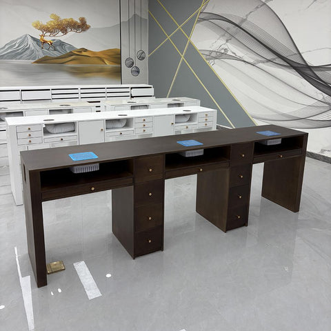 Multi-seater Manicure Table