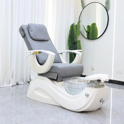 Greenlife® Nail Salon Foot Spa Chair Modern Electric Massage Pedicure Chair No Plumbing PC-83
